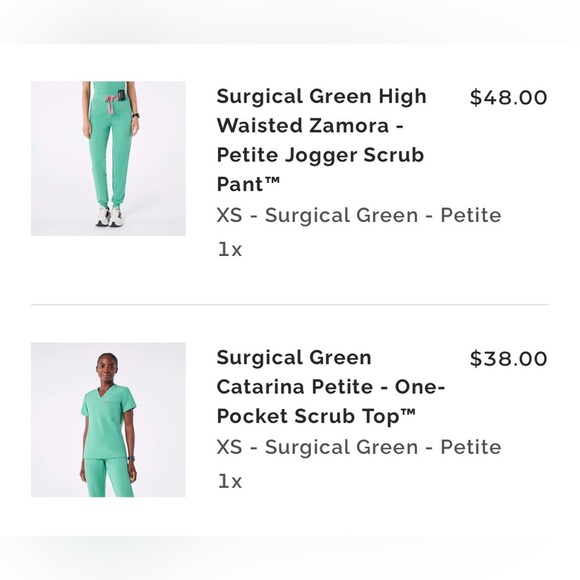 FIGS Scrub Set - Picture 5 of 8